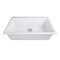 Nantucket Sinks 33-inch Dual-mount Granite Composite Sink in White PR3322-DM-W - alternate 4